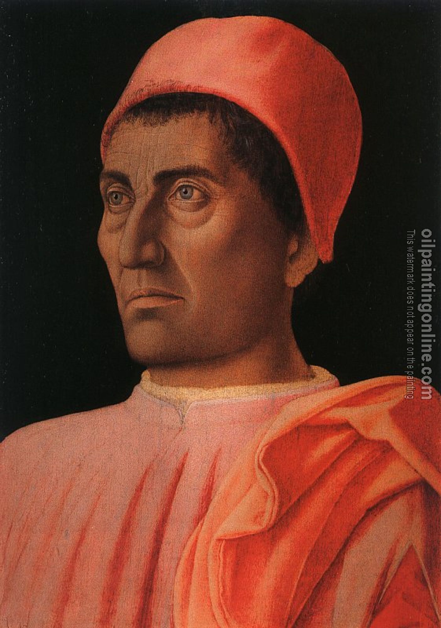 Mantegna, Andrea - Portrait of the Protonary Carlo de Medici